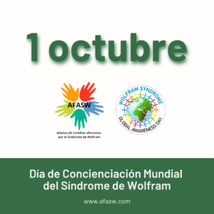 Dia de Concienciación Global del Síndrome de Wolfram. Logos